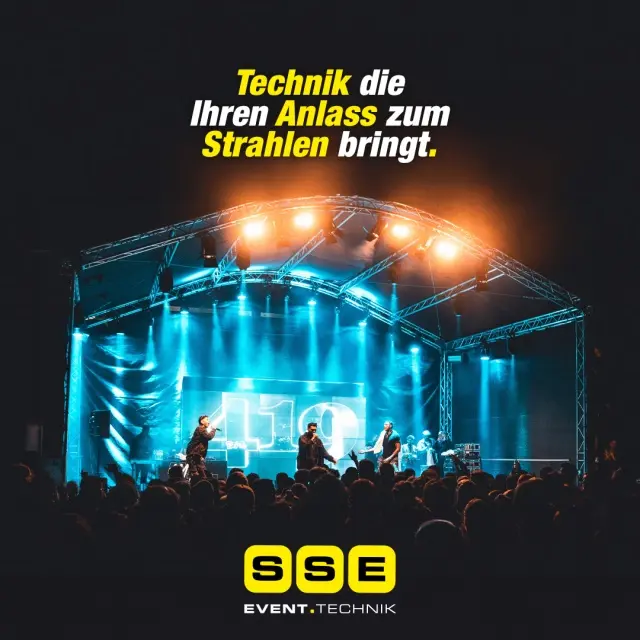 SSE Eventtechnik – Ihr Full-Service Partner für unvergessliche Events in Möhlin und Umgebung! - Von der ersten Idee bis zur atemberaubenden Umsetzung begleiten wir Sie auf dem Weg zu Ihrem perfekten Event.